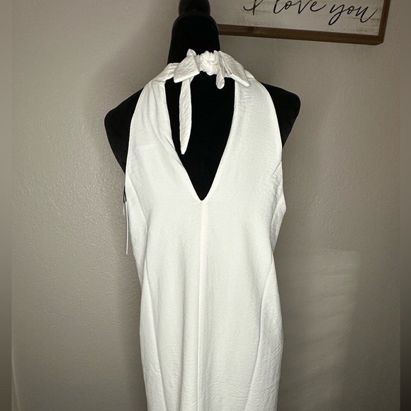 NWT Revolve Three Eighty Two halter dress- med- white - Picture 3 of 5